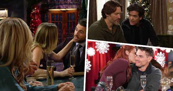 Y&R Week of January 1, 2024: Sharon broke up with Chance. Victoria took time off to tend to Claire's recovery. Adam and Sally celebrate the new year together.